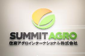 Sumisho Agro International sign and logo